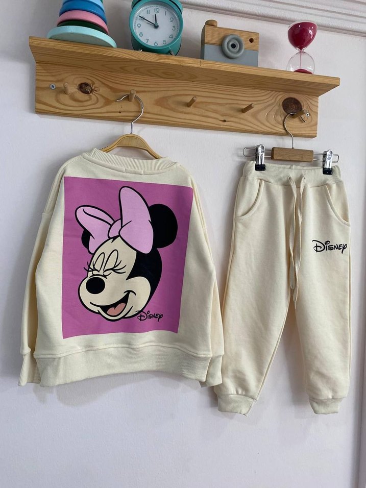 Disney  Pamuklu kız Eşofman Takımı - Görsel 2