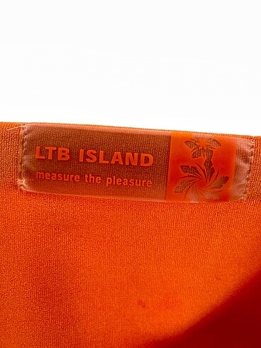 s Beden turuncu Renk LTB Bluz %70 İndirimli.