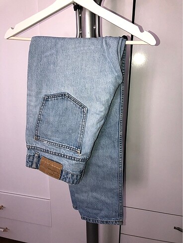 Pull&Bear yüksek bel mom jean