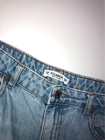 Pull and Bear Pull&Bear yüksek bel mom jean