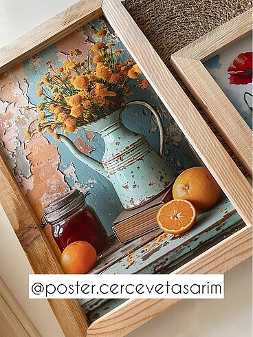 Tablo Çerçeve Poster