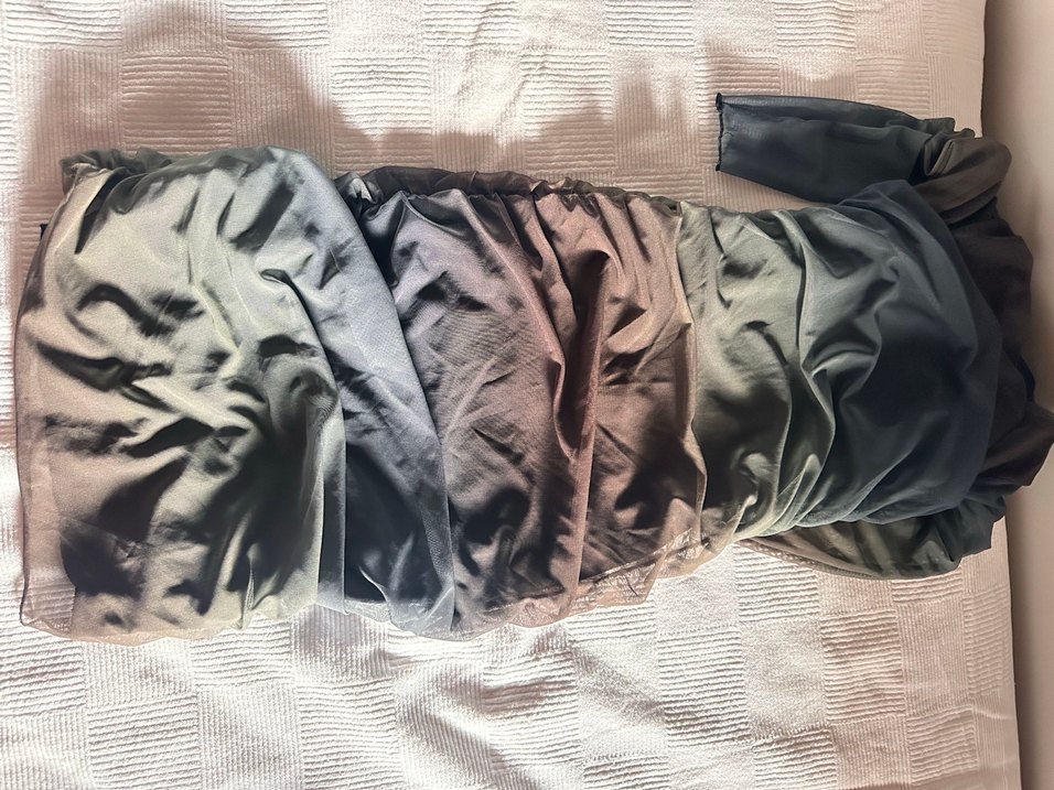 Geçişli tül elbise - Görsel 3