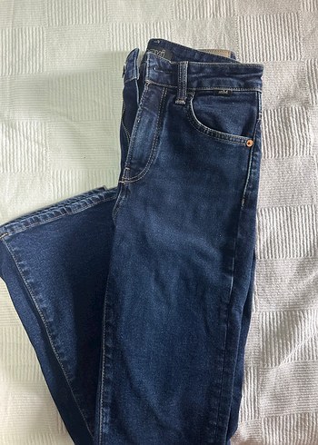 Mavi flare jean - Görsel 2