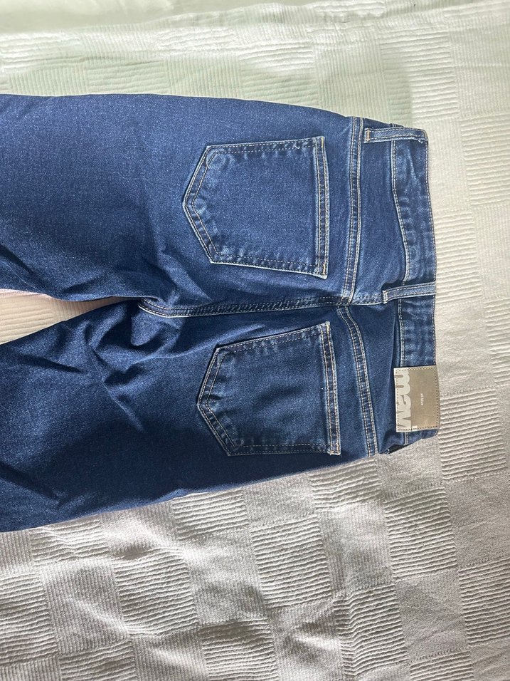 Mavi flare jean - Görsel 4