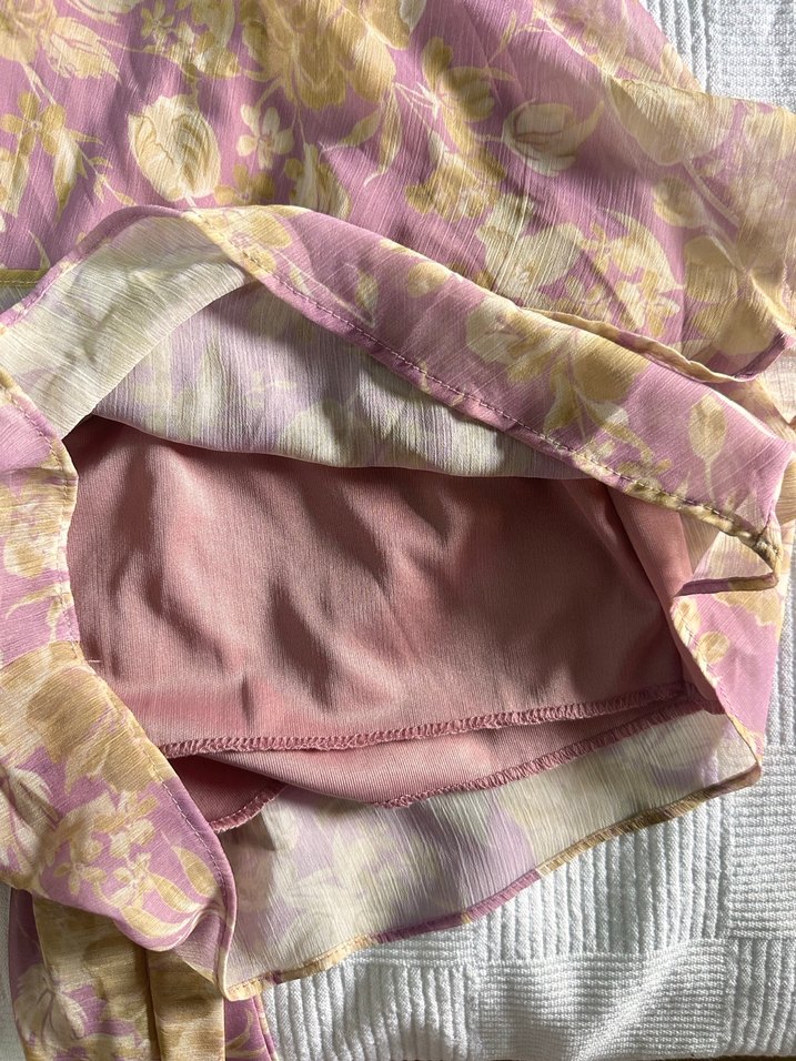 Pembe Bohem elbise tulum - Görsel 2