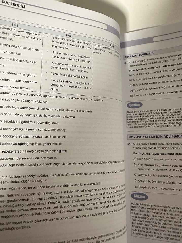 Hakimlik HMGS Ceza Hukuku Genel Hükümler çıkmış soru bankası - Görsel 2