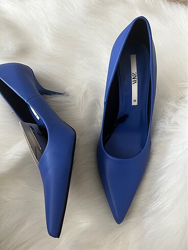 Zara mavi stiletto