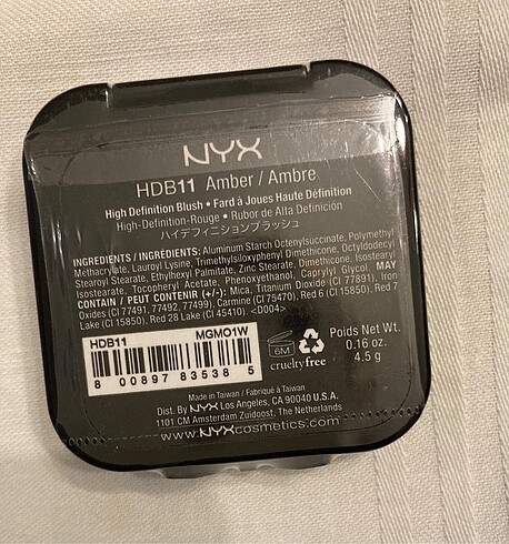 NYX Nyx allık