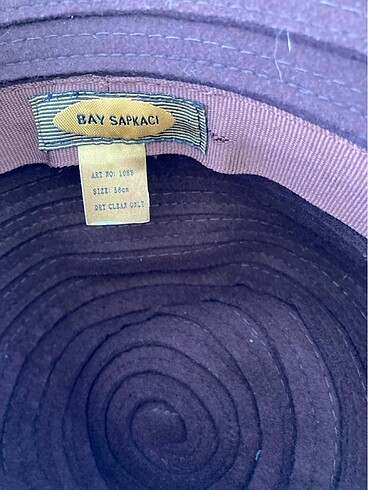  Beden Bay şapkacı Kışlık yün şapka 58 cm