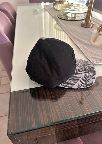 Siyah Spor Kadın Şapka Velcro Ayarlı - Görsel 2