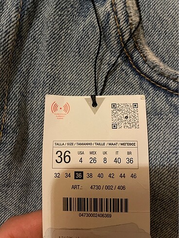 Zara Zara etiketli pantolon
