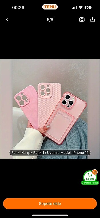 İphone 15 kılıfı