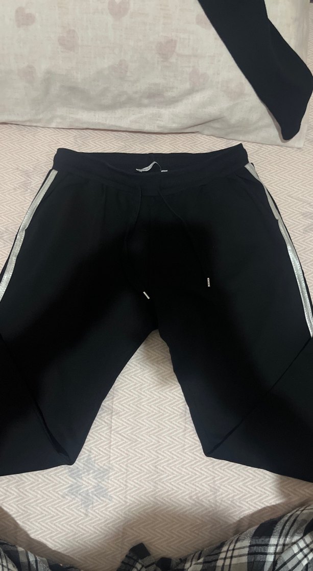 Siyah kadın Spor Eşofman Altı - Görsel 2