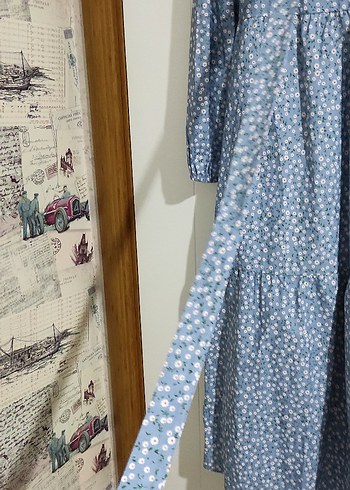 Çiçekli Elbise - Görsel 5