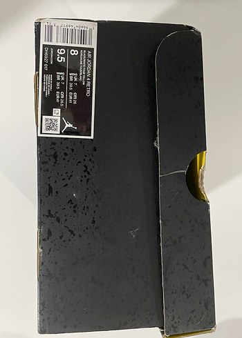 Nike Air Jordan 4 yellow thunder - Görsel 10