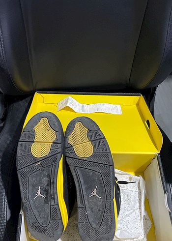 Nike Air Jordan 4 yellow thunder - Görsel 14
