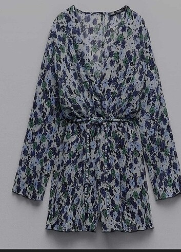 Zara Zara çiçekli tulum