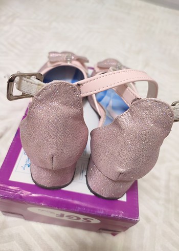 Elsa topuklu abiye ayakkabi - Görsel 3