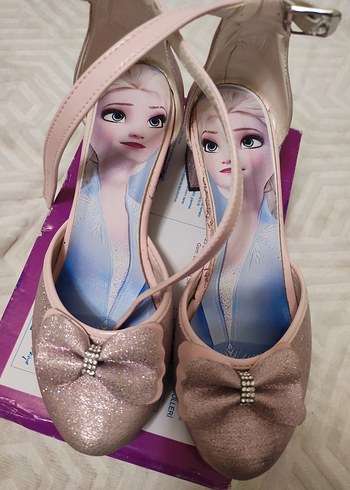 Elsa topuklu abiye ayakkabi - Görsel 2