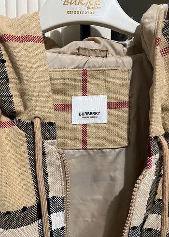 Bej Ekoseli Kapüşonlu erkek Ceket - Görsel 4