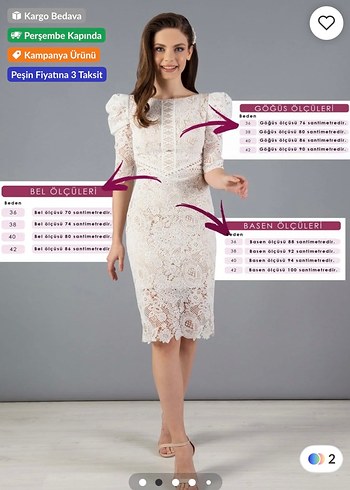 Carmen ekru dantel detaylı elbise - Görsel 4