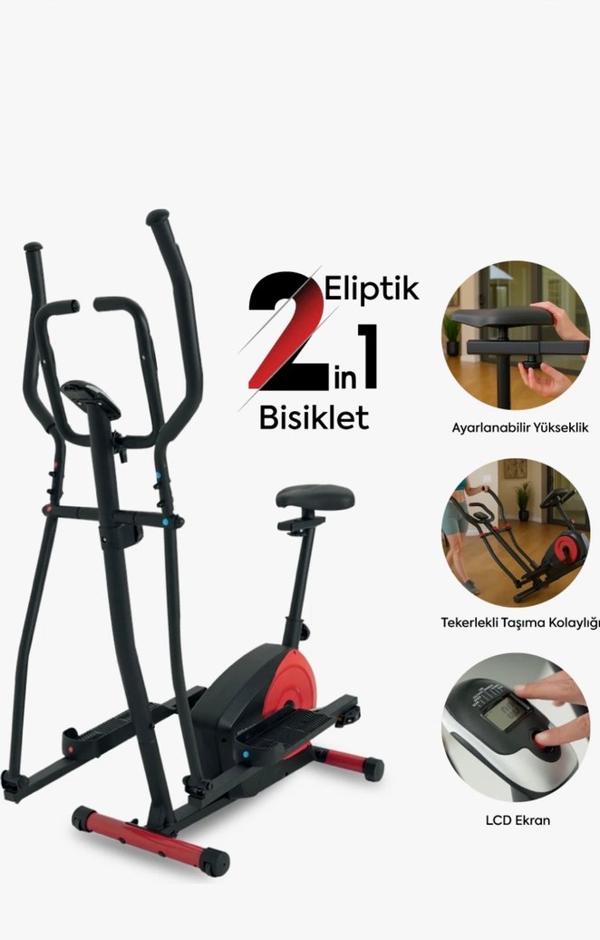 Kochler eliptik kondisyon bisikleti - Görsel 3
