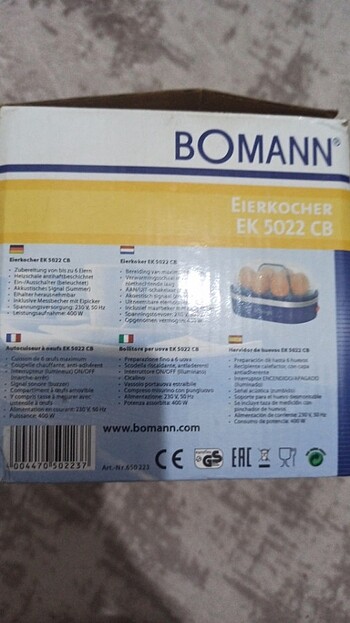  Beden YUMURTA KAYNATMA MAKİNESİ 