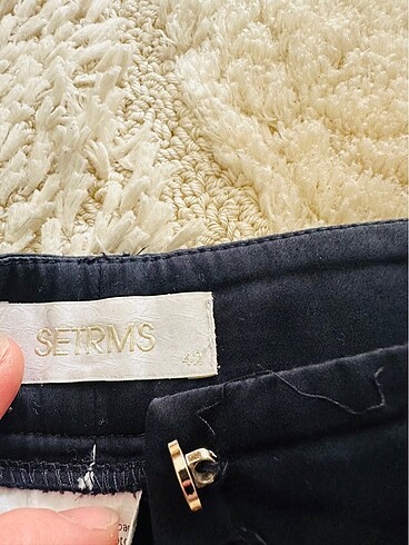 SETRMS marka lacivert pantolon - Görsel 3
