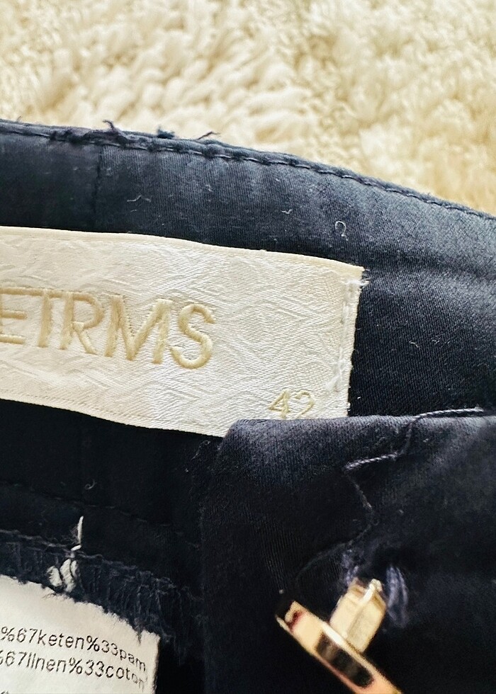 SETRMS marka lacivert pantolon - Görsel 4