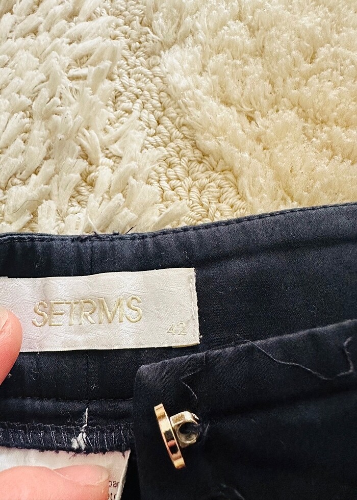 SETRMS marka lacivert pantolon - Görsel 3