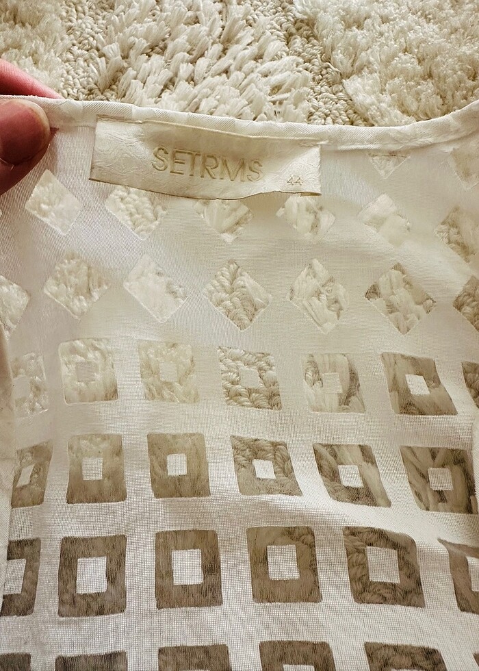 Setrms marka transparan tunik - Görsel 2