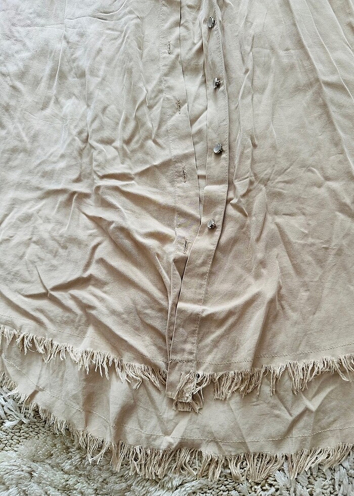 Bej renk gömlek - Görsel 3