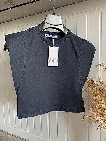 Zara Crop Gri