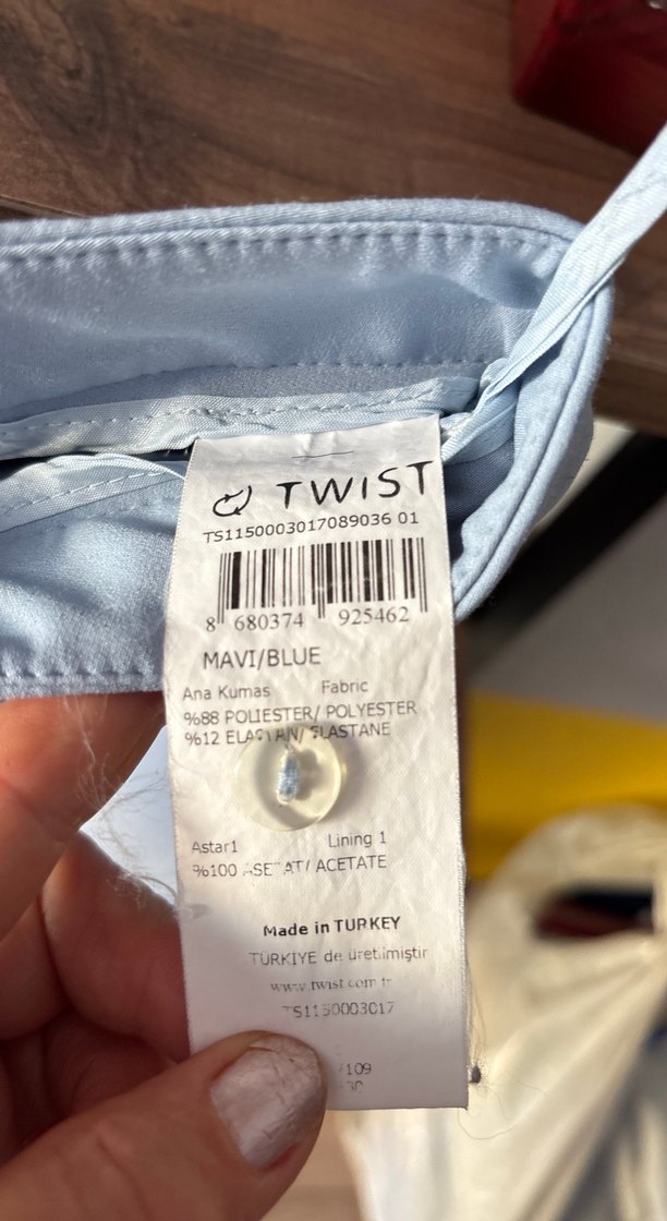 Mavi Twist Kadın Kumaş Pantolon - Görsel 3