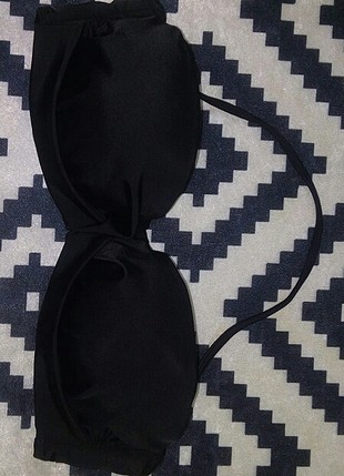 Straplez bikini üstü