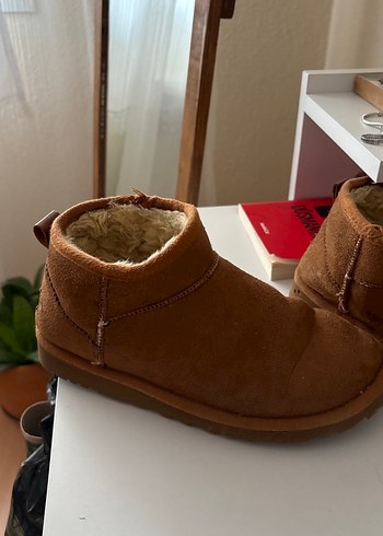 Kahverengi Süet Kadın ugg - Görsel 3
