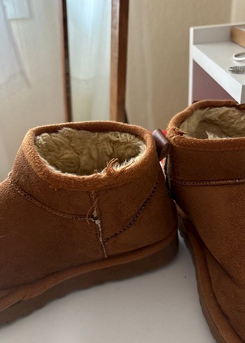 Kahverengi Süet Kadın ugg - Görsel 2