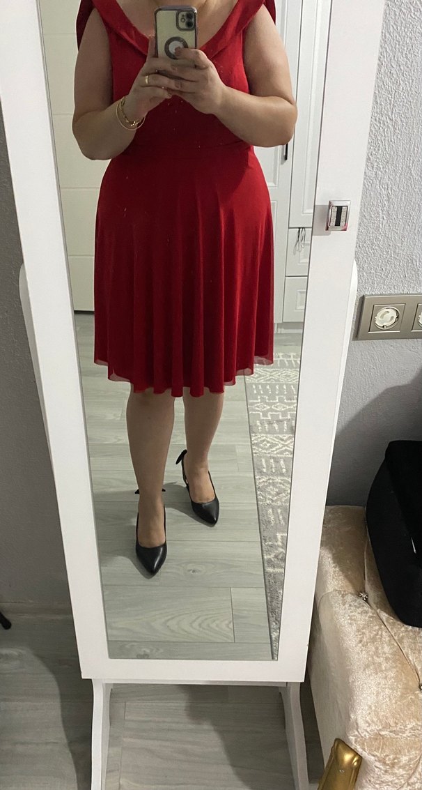 Şifon Elbise - Görsel 2