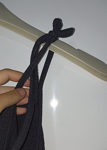 s Beden Siyah Midi Kadın Elbise