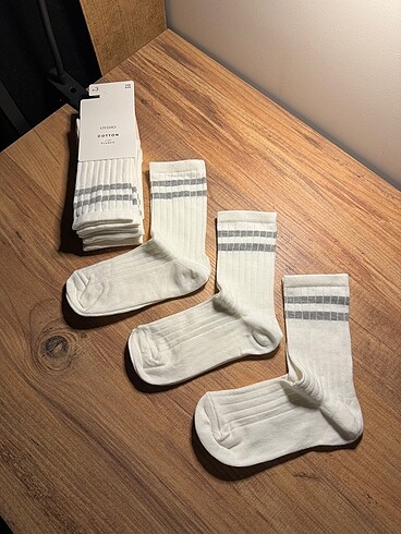 Oysho 3lü Çorap Paket Set