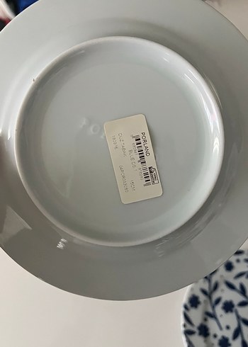 Koyu Mavi Desenli Tabak Seti - Görsel 3