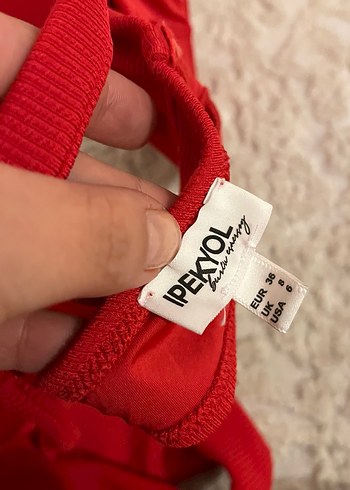 Koyu Kırmızı Kadın Bikini Takımı - Görsel 5