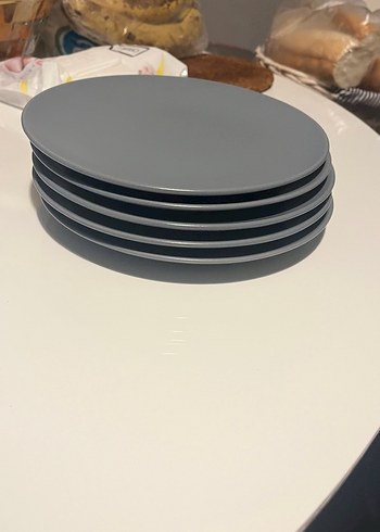 Gri Yuvarlak Saklama Kapları Seti - Görsel 2