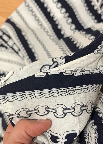 Nakışlı Bohem Uzun Hamile Etek - Görsel 3