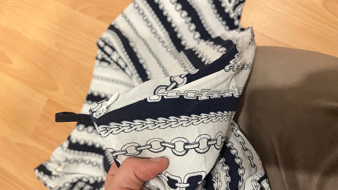 Nakışlı Bohem Uzun Hamile Etek - Görsel 3