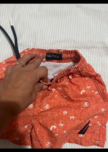 Kahverengi Erkek Çocuk Deniz Şortu - Görsel 2