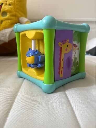 Fisher Price Fisher Price Sevimli Hayvanlar Aktivite Kubu