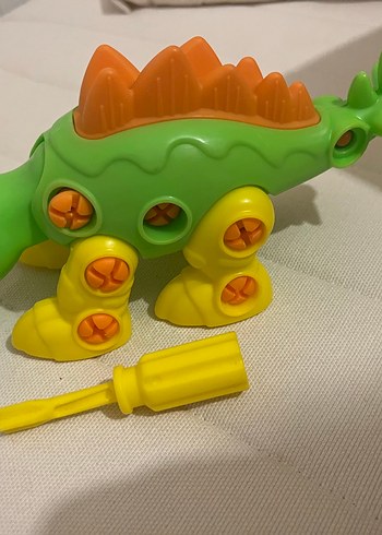 Renkli Vida Sökme Tornavida Oyuncak Dinozor