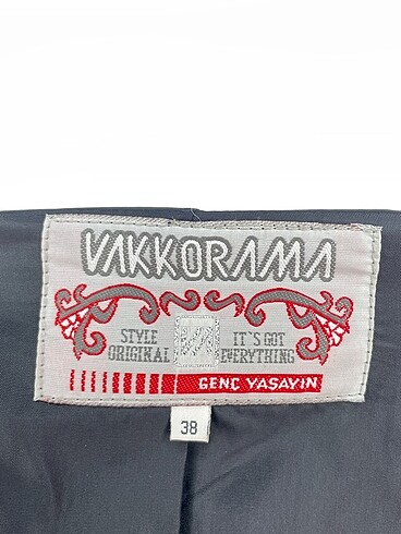 s Beden siyah Renk Vakkorama Ceket %70 İndirimli.