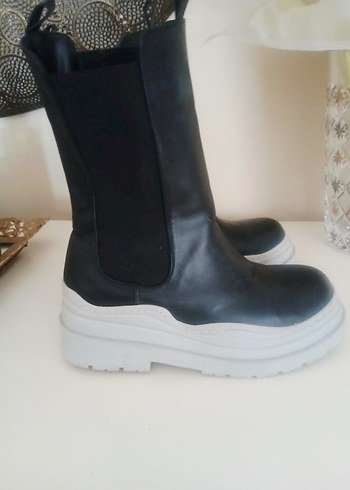 Siyah Platform Kadın Bot - Görsel 4